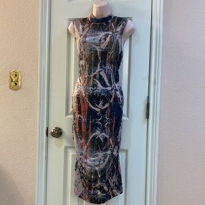 100% Silk Back-Out Andrew Marc